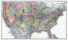 United States Map, Dane County 1899